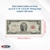 BCW Regular Bill Currency Sleeves  100 Pack | Thin, Low-Bulk, Acid-Free Polypropylene Sleeves for US Paper Currency | Clear Protective Sleeves for Handling view 3