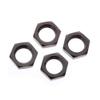 ARRMA Wheel Nut Aluminum 17mm Black (4), ARAC9763 view 1
