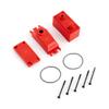 ARRMA ADS V2 Plastic Gear Servo Case Red, ARAM1039 view 1