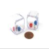 Set of 2 Six Sided 25mm 3-in-A-Cube Triple Dice view 1