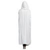 Boland 10106485 Dusk Hood Domino Cloak (180 cm), White, Adult view 4