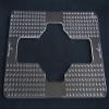 Identitoy Crystal Clear Toy Brick Baseplate view 3