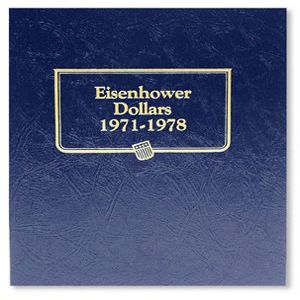 Whitman Album Eisenhower Dollars 1971-1978