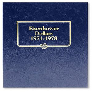 Whitman Album Eisenhower Dollars 1971-1978