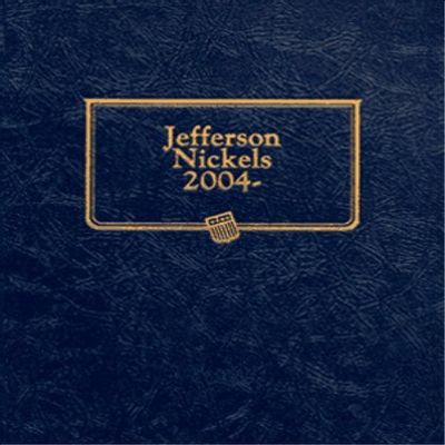 Whitman Album Jefferson Nickels 2004-Date