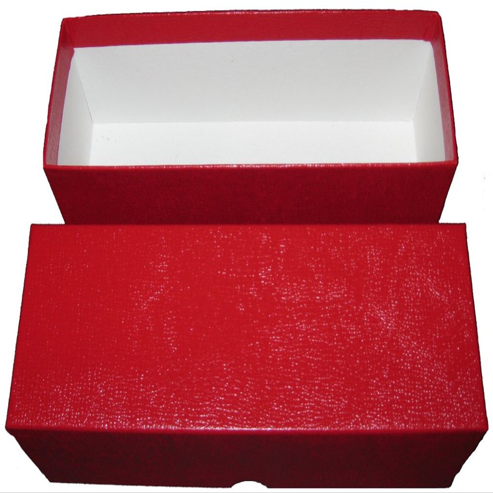 Guardhouse Paper Chipboard Box (Red 8.25" Single Row 2 1/2 x 2 1/2)