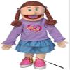 25" God is Love, Peach Girl, Full Body, Christian Ministry Puppet view 1