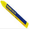 12 Pack Irwin 66406 Strait-Line 4-1/2" Yellow Marking Lumber Crayons view 1