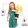 14" Smile Jesus Loves You, Peach Girl, Christian Ministry Hand Puppet view 2