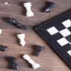 Radicaln Marble Chess Set 12 Inches Black and White Handmade Chess Game - 1 Chess Board & 32 Chess Pieces - Board Game for 2 Player Games - Adults Chess Sets view 3