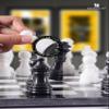 Radicaln Marble Chess Set 12 Inches Black and White Handmade Chess Game - 1 Chess Board & 32 Chess Pieces - Board Game for 2 Player Games - Adults Chess Sets view 4