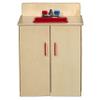 Wood Designs Pretend Play Toys Wd10002 Set of (4) Classic Appliances with Deluxe Hutch view 2