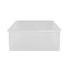 Foundations Clear Plastic Storage Containers for Changing Tables and Diaper Organizers, Perfect to Use for Daycare Centers and Residential Purposes, Easy to Stack and Store (12 Pack) view 3