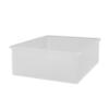 Foundations Clear Plastic Storage Containers for Changing Tables and Diaper Organizers, Perfect to Use for Daycare Centers and Residential Purposes, Easy to Stack and Store (12 Pack) view 4