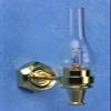 Dollhouse Miniature 1:12 Scale Clear Wall Sconce #Mh0803 view 1
