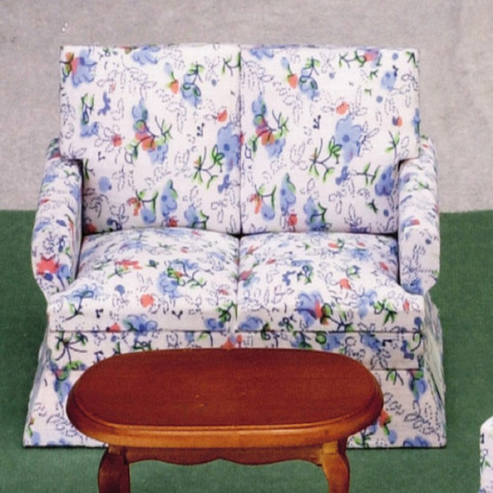 Dollhouse Miniature 1:12 Scale Loveseat #T6444