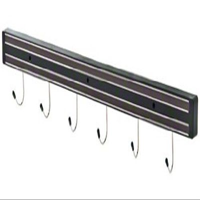 Update International MTH-24P Magnetic Tool Holder with Mounting Screws, Black, 24-Inch, Garden, Lawn, Maintenance