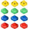 Learning Advantage Place Value Dice | 10 Sided | Pack of 12 | Place Value Toys for Kids | Early Math Manipulative view 1