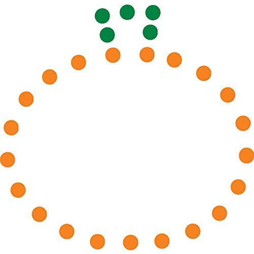 Creative Converting Pumpkin Body Jewelry Tattoo