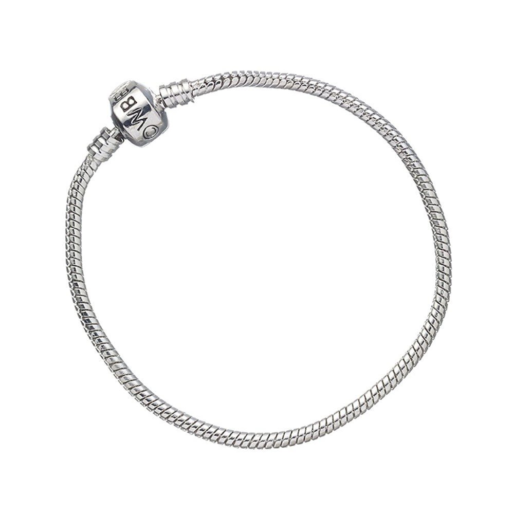 Harry Potter Official Jewellery Silver Charm Bracelet Slider Charms (20cm)