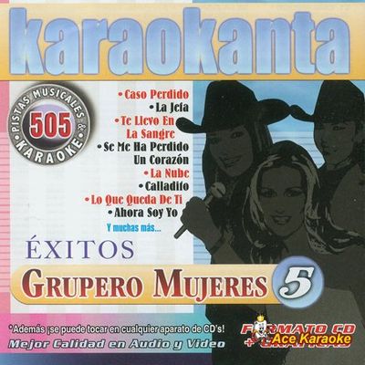 Karaokanta KAR-4505 - Grupero Mujeres CDG Various