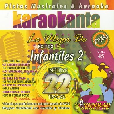 Karaokanta KAR-8045 - Infantiles 2 / Lo Mejor de... - Spanish CDG