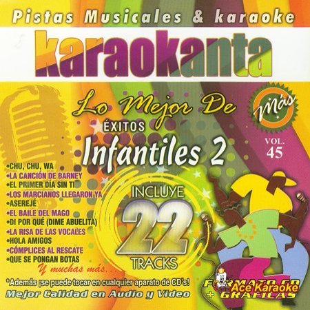 Karaokanta KAR-8045 - Infantiles 2 / Lo Mejor de... - Spanish CDG
