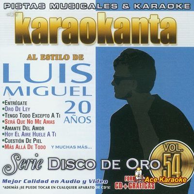 Karaokanta KAR-1754 20 Anos - D. Oro Spanish CDG Various