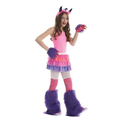 Morris Costumes MR155058 Kits Monster 3 Piece Pnk-pur Multicoloured