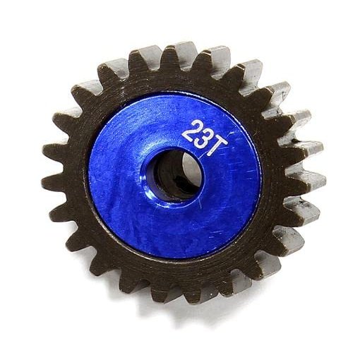 Integy Billet Machined HD 5mm Bore Mod1 Pinion Gear 23T for HPI 1/8 Apache SC & C1 Flux