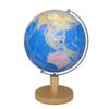 Showa Carton Globe 21-GM Administrative Chart Type Sphere Diameter 8.3 inches (21 cm) Wooden Base view 1