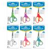 BAZIC Products School Student Scissors 5", Soft Grip Stainless Steel Scissor, Safe Blunt Tip Right Left Handed, Craft Scissor, 144-Packs view 1