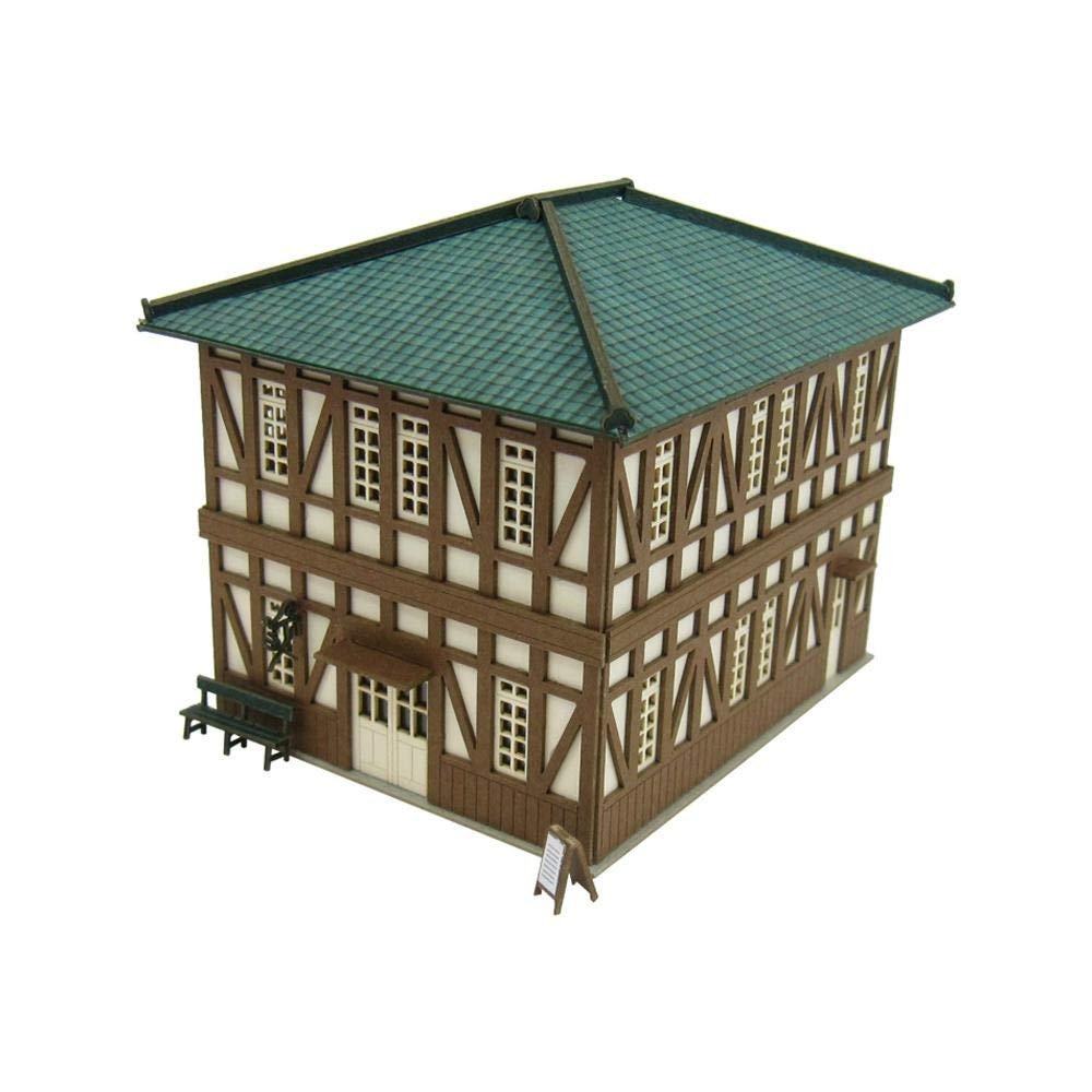 1/150 diorama de la serie nostalgie Restaurant B MP03-96 (Paper Craft)