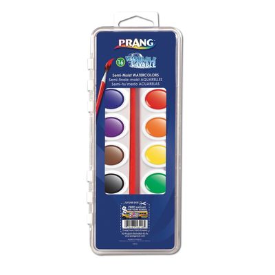 16 Color Washable Watercolors Set
