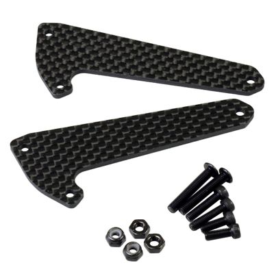 Kyosho HG Shock Scorpion Carbon Front Shock Stay (2 Piece)