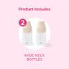 Spectra - Wide Neck Baby Bottles - Compatible with Spectra Breast Milk Pump Flanges (Pack of 2) view 2