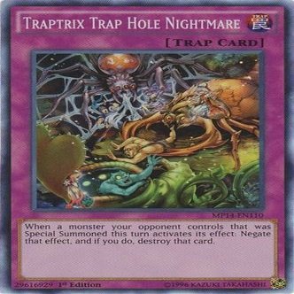 YU-GI-OH! - Traptrix Trap Hole Nightmare (MP14-EN110) - Mega Pack 2014 - Unlimited Edition - Super Rare
