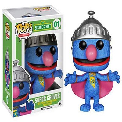 Funko POP TV: Sesame Street Super Grover Action Figure