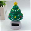 4Pcs Solar Dancing Figurines Swinging Bobble Head for Cars Include Snowman Santa Tree Deer Novelty Happy Christmas Decorations for Kids Adults Christmas Toys Toys for Kids Dancing Toy view 2