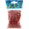 Rainbow Loom Pearl Collection: Sparkle Maroon Rubber Bands with 24 C-Clips (600 Count) view 1