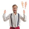 BigMouth Inc Tiny Hands Gag Gifts Baby Hands on a Stick - Fake Small Hands for Costumes and Pranks - Funny Stick Puppets - The Original Tiny Hands view 1