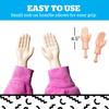BigMouth Inc Tiny Hands Gag Gifts Baby Hands on a Stick - Fake Small Hands for Costumes and Pranks - Funny Stick Puppets - The Original Tiny Hands view 3