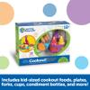 Learning Resources New Sprouts Cookout! ,19 Pieces, Ages 18+ months, Barbecue Set, Pretend Play Food for Toddlers view 3