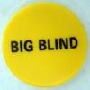Poker Big Blind Ceramic Dealer Button view 1