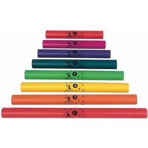 1-3/4" BoomWhackers Percussion Tube Set polyurethane plastic Set of 8