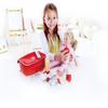 Hape Wooden Doctor on Call Role Play with a Carrying Case| Pretend Doctor Kit for Toddlers Age 3 Years and Up view 3