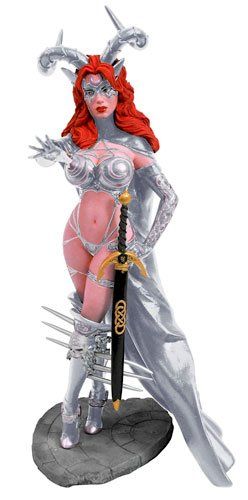 2010 SDCC Exclusive Femme Fatales: White Tarot PVC Statue