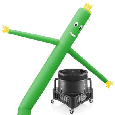 Cloud 9 Air Inflatable Dancer Tube Puppet Set, 20 ft. Tall with Blower Fan - Green