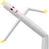 Cloud 9 Inflatable Wacky Waving Tube Man, White 20 ft Dancing Air Puppet with Flailing Arms view 1
