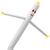 Cloud 9 Inflatable Wacky Waving Tube Man, White 20 ft Dancing Air Puppet with Flailing Arms view 2